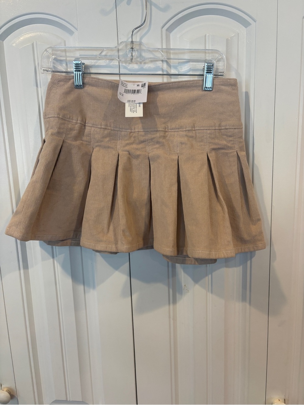 American Eagle tan corded skort size 00